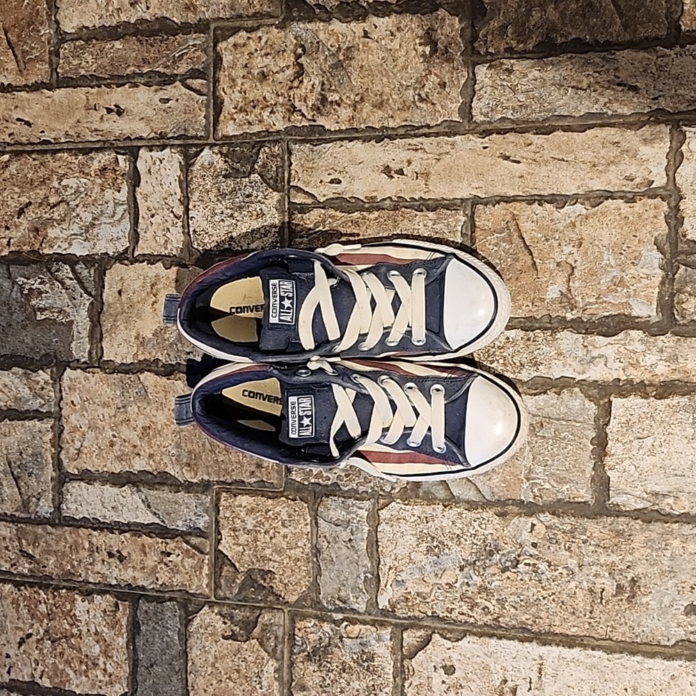 Converse Chuck Taylor All Star Street American Flag Shoes